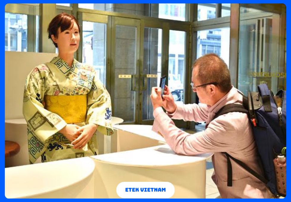 4 MẪU ROBOT LỄ TÂN HÌNH NGƯỜI CHÂU Á ĐƯỢC ƯA CHUỘNG