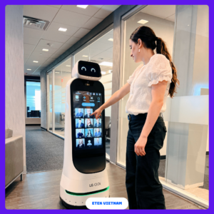 5 LỢI ÍCH ROBOT KIOSK DI ĐỘNG TRONG KHÁCH SẠN VÀ KHU NGHỈ DƯỠNG