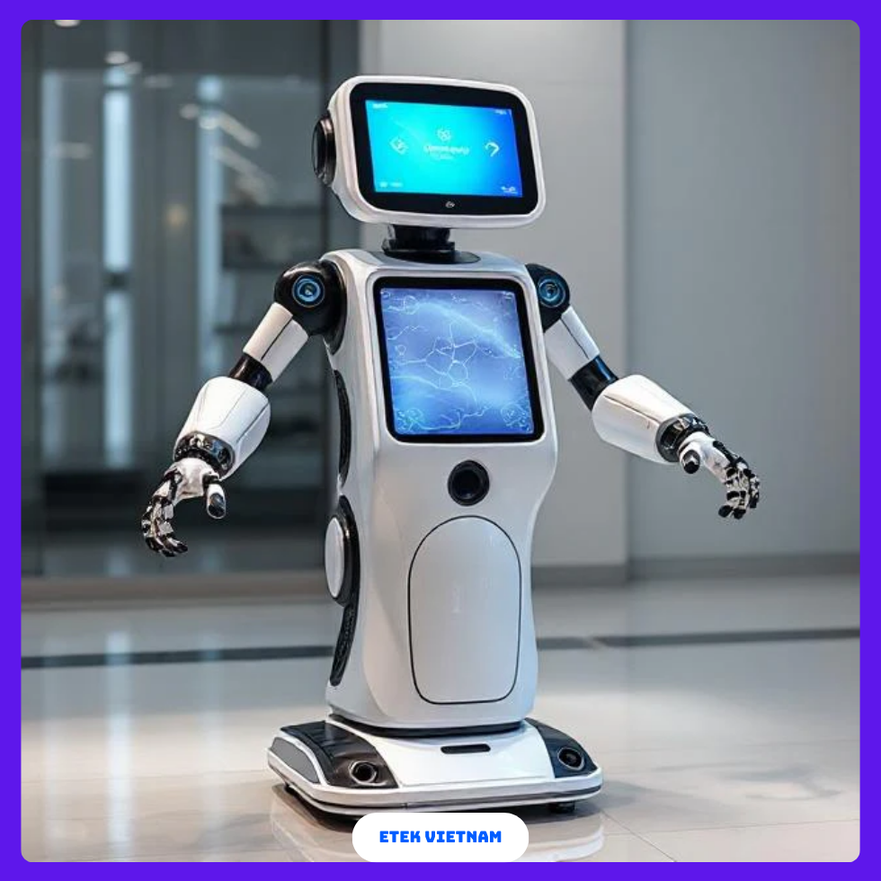 ROBOT KIOSK DI ĐỘNG