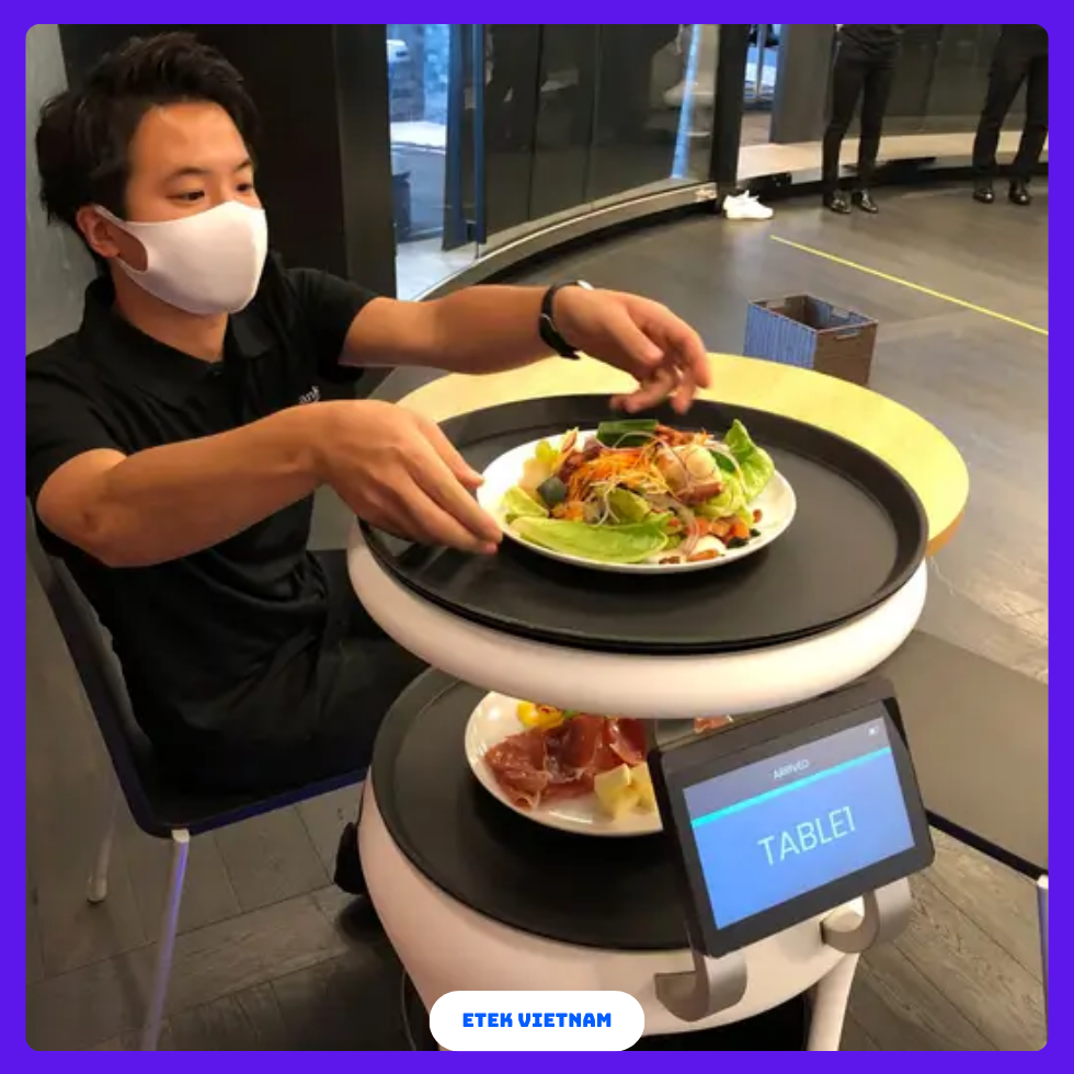 7 CÔNG NGHỆ ROBOT PHỤC VỤ GIÚP TĂNG TỐC ĐỘ VÀ ĐỘ CHÍNH XÁC KHI MANG MÓN