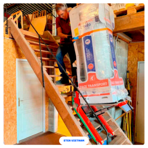 XE LEO CẦU THANG NỘI THẤT: VẬN CHUYỂN SOFA AN TOÀN NĂM 2026