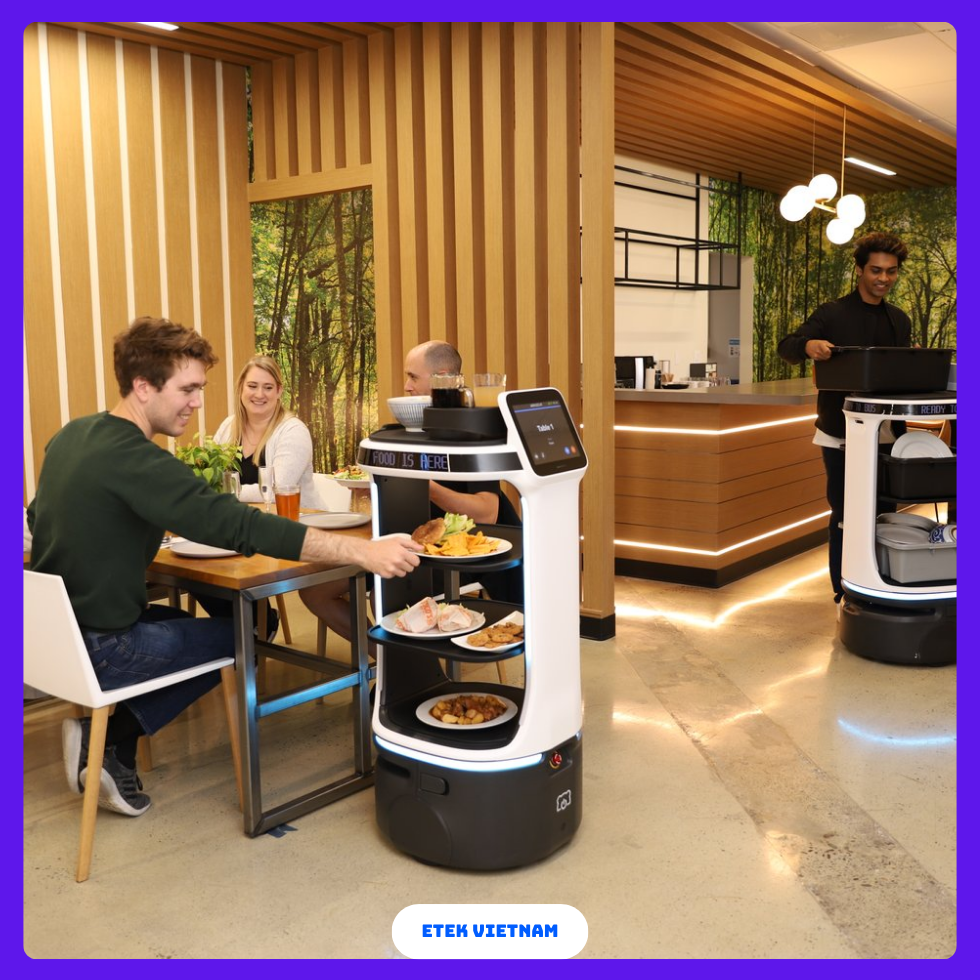 LỢI ÍCH ROBOT PHỤC VỤ: 9 GIÁ TRỊ GIÚP NHÀ HÀNG TĂNG LỢI NHUẬN BỀN VỮNG